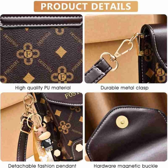 Small Crossbody Shoulder Bags Roomy Pockets Mini Cellphone Bag Cell - Picture 2 of 6